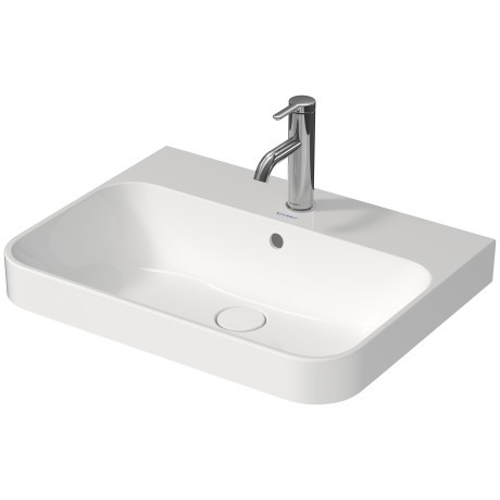 Накладная раковина в ванную 60 см Duravit Happy D.2 Plus 2360600060