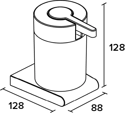 Дозатор для мыла Koin Cut CUT506