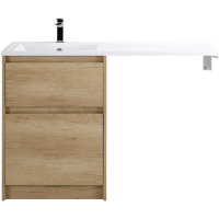 Тумба под раковину BelBagno Kraft 120 KRAFT-LVD-580/1200-2C-PIA-RNN Rovere Nebrasca Nature
