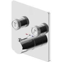 Термостат для ванны Plumberia Selection PSBOX PSB2902CR встраиваемый, хром