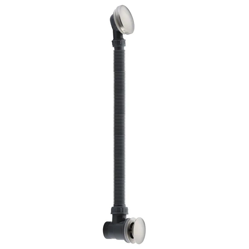 Слив-перелив WasserKRAFT A075 click-clack, хром матовый
