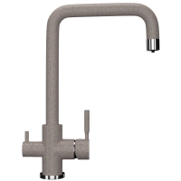 Смеситель для кухни с подключением к фильтру Ulgran песочный U-019-302