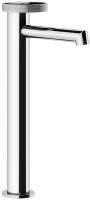 Смеситель Gessi Anello 63304#031 для раковины высокий с коротким изливом. Без донного клапана, цвет хром