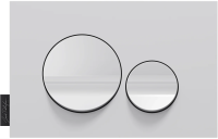 Кнопка для инсталяции Jacob Delafon E20859-00-MWH цвет белый матовая/цвет белый глянцевая