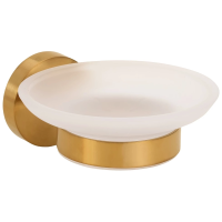 Мыльница Bemeta Sablo 160108042 матовое золото