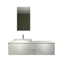 Комплект мебели для ванной Black&White Universe U911.1500 150 см серый (M.grey)