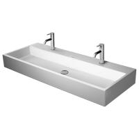 Duravit Vero Air Раковина 120 cm, без перелива, с площадкой, с 1 отв. под смеситель, на столешницу, белая