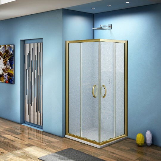 Душевой уголок Good Door Jazze CR-90-G-BR 90×90