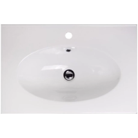 Раковина 60x46,5 см BelBagno Fly BB600-LV-CER-N