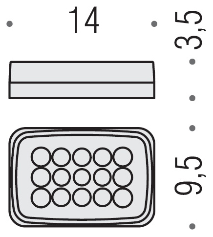 Мыльница Colombo Design Time W4201.000