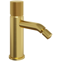 Смеситель Paini Cox Grip 7GPJ304 для биде, без донного клапана, золотой матовый