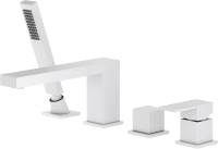 Смеситель на борт ванны Timo Selene 2130/16Y матовый белый