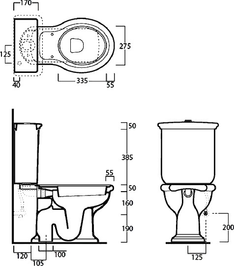 унитаз напольный simas lante la 08 горизонтальный выпуск, боковая ручка