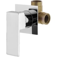 Смеситель для душа Plumberia Selection TAG KITTG1135CR встраиваемый, хром