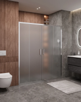 Душевая дверь Cezares Molveno 170 MOLVENO-BF-2-170-P-Cr профиль Хром стекло матовое