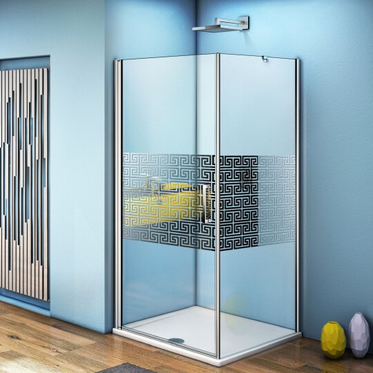 Душевой уголок Good Door Fantasy CR-80-F-CH 80×80