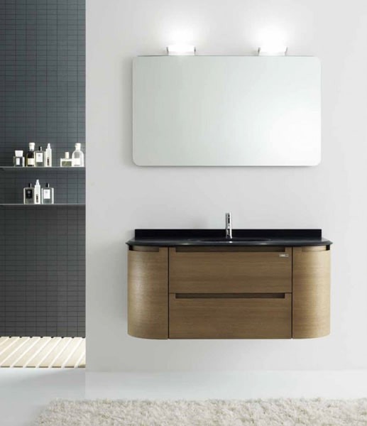 зеркало 95x70 см berloni bagno sm0950 c подсветкой