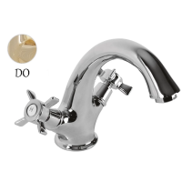 Смеситель для раковины Cezares Lord-LS1-03/24 Золото 24 карат