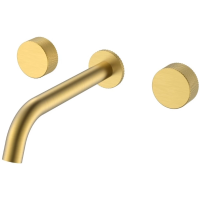 Смеситель для раковины Boheme Stick Touch 152-2-MG.2 встраиваемый, золотой матовый