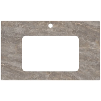 Столешница 80 см коричневый глянец для раковин встраиваемых снизу Kerama Marazzi Plaza Classic Парнас PL3.VT280\80T