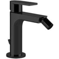 Смеситель Gessi Via Manzoni 38608#299 для биде, с донным клапаном, цвет черный XL