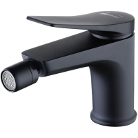 Смеситель Lemark Bronx LM3708BL для биде, с донным клапаном, черный матовый