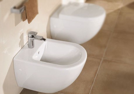 биде подвесное villeroy & boch subway 2.0 5400 00 01 alpin