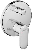 Смеситель Hansgrohe Vernis Blend 71466000 для ванны, внешняя часть, 2 потребителя хром