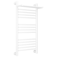 Полотенцесушитель водяной 800x400 белый матовый Сунержа Богема с полкой+ 30-0223-8040