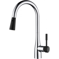 Смеситель для кухни D&K Rhein Schiller DA1462505B Хром Черный