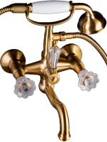 Смеситель для ванны Boheme Camelia 313 Бронза