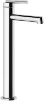 Смеситель Gessi Ingranaggio 63504#031 для раковины высокий с коротким изливом. Без донного клапана, цвет хром
