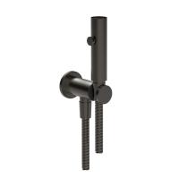 Гигиенический душ Gessi Ventaglio 45123#707 цвет Black Metal Brushed PVD