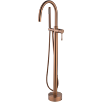 Смеситель напольный для ванны Boheme Uno 469-CB медь матовая