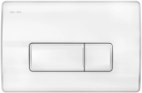 Кнопка смыва для инсталляции AM.PM Pro M I048001 для унитаза, пластик, цвет глянцевый белый