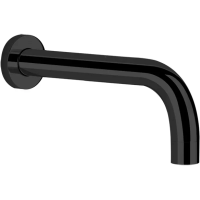 Излив Gessi Via Tortona 38787#299 для ванны 23,3 см, цвет черный XL