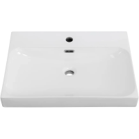 Раковина BelBagno Marino BB-8078-60 61x46 см, накладная, белый