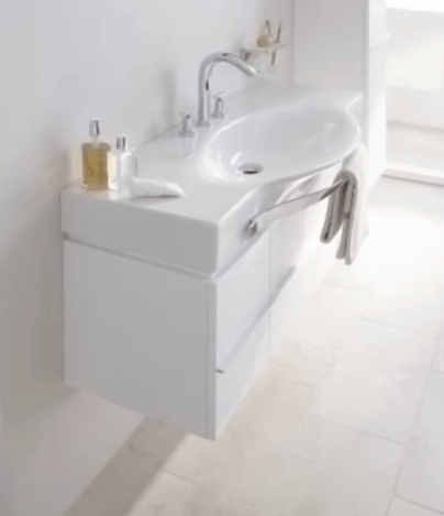 тумба под раковину laufen palace new 120 4.0130.2.075.463.r подвесная белая матовая