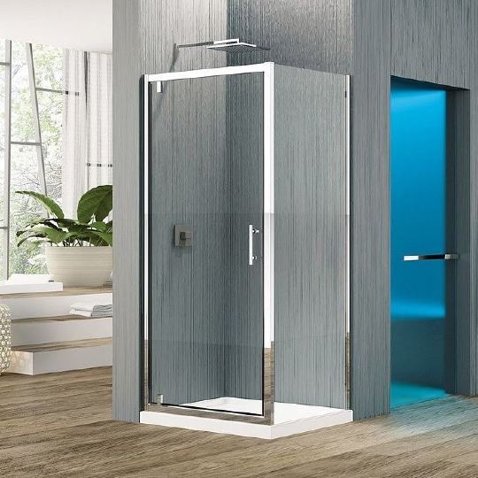 Дверь для душевой кабины в нишу Novellini Zephyros G ZEPHYRG76-1K 76-82 см