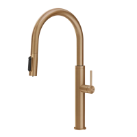 Смеситель для кухни Gessi 316 FLESSA 
 60822#726 цвет-warm bronze brushed PVD
