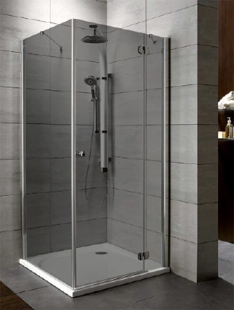 душевой уголок radaway torrenta kdj 80 r×80 графитовое