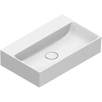 Раковина Catalano Premium 0220550001 55x35 см, накладная, подвесная, белый глянец