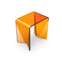 Табурет отдельностоящий Knief Solid Surface 70301060, из полимерного материала, цвет: Citrin # 060