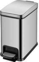 Мусорное ведро Weltwasser WW Tober MT 8L хром матовый