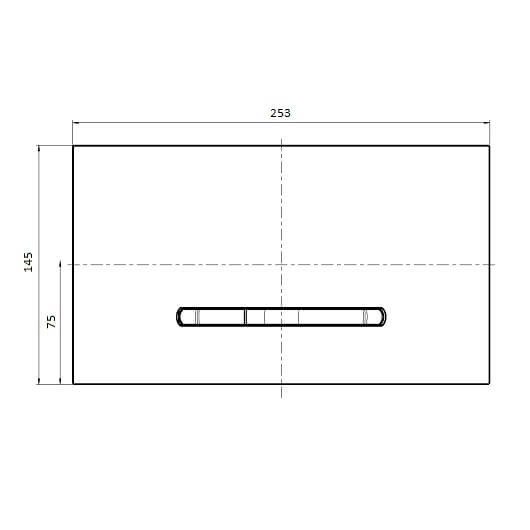 кнопка для инсталляции villeroy & boch viconnect 9221 80 69