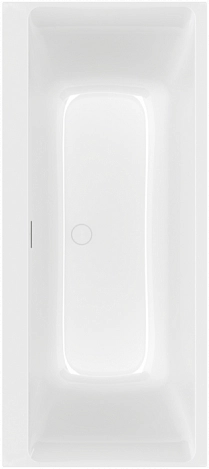 квариловая ванна villeroy & boch subway 3.0 ubq170sbw2dv-01 170x75 см