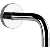 Излив Gessi Via Tortona 44285#031 для ванны 100 мм, цвет хром