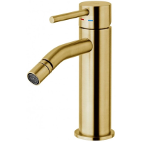 Смеситель Paffoni Light LIG131HGSP для биде, без донного клапана, золотой матовый