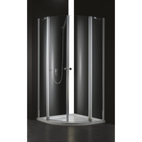 Душевой уголок Cezares Elena 90x90 см прозрачное стекло ELENA-W-R-22-90-C-Cr