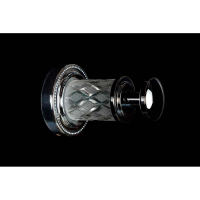 Крючок Boheme Murano Cristal 10906-CRST-CH для ванны, хром